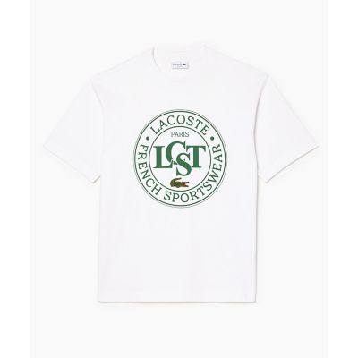 オーバーサイズ　サークルグラフィック半袖Ｔシャツ