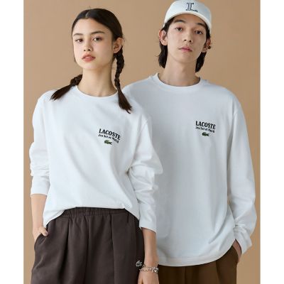 LACOSTE/ラコステ Jeu Set et MatchロングスリーブTシャツ ホワイト トップス【三越伊勢丹/公式】