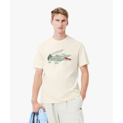 ＜LACOSTE＞グラフィカルワニロゴステッチＴシャツ