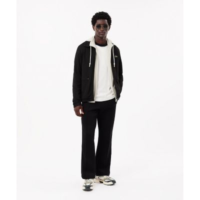 フランスメイド配色リンガーネックワンポイント半袖Ｔシャツ