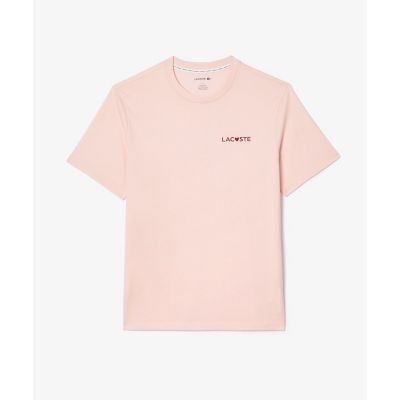 バレンタイン限定デザイン　ハートモチーフ　ワンポイントロゴ　ラウンジ半袖Ｔシャツ