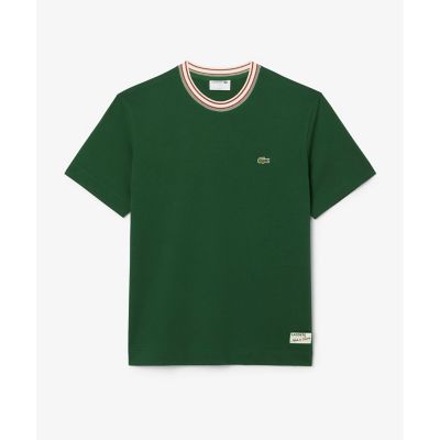 ラコステ（LACOSTE）/ボーダーリブネックフレンチメイドTシャツ ボーダーリブネックフレンチメイドTシャツ | LACOSTE/ラコステ | 三越