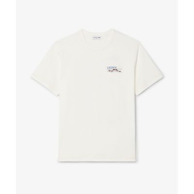 【オリーブ】シャンタコバックプリントTシャツ シャンタコバックプリントTシャツ | LACOSTE/ラコステ | 三越伊勢丹