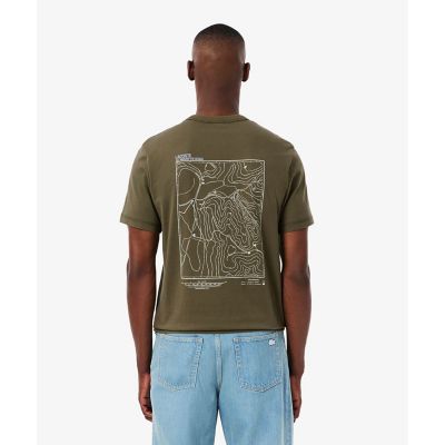 【オリーブ】シャンタコバックプリントTシャツ シャンタコバックプリントTシャツ | LACOSTE/ラコステ | 三越伊勢丹