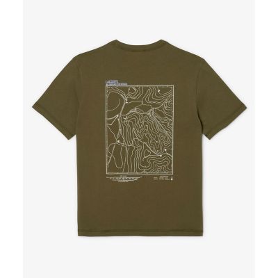 【オリーブ】シャンタコバックプリントTシャツ シャンタコバックプリントTシャツ | LACOSTE/ラコステ | 三越伊勢丹