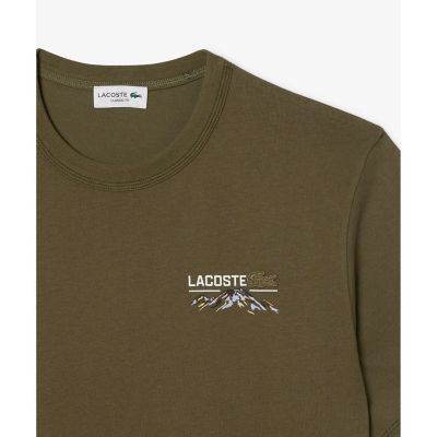 【オリーブ】シャンタコバックプリントTシャツ シャンタコバックプリントTシャツ | LACOSTE/ラコステ | 三越伊勢丹