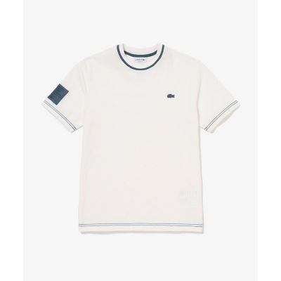 ＜LACOSTE＞スリーブネームパッチ鹿の子地Ｔシャツ