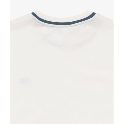 スリーブネームパッチ鹿の子地Ｔシャツ