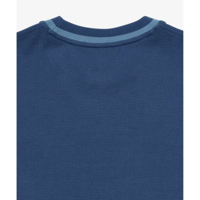 スリーブネームパッチ鹿の子地Ｔシャツ