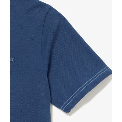 スリーブネームパッチ鹿の子地Ｔシャツ