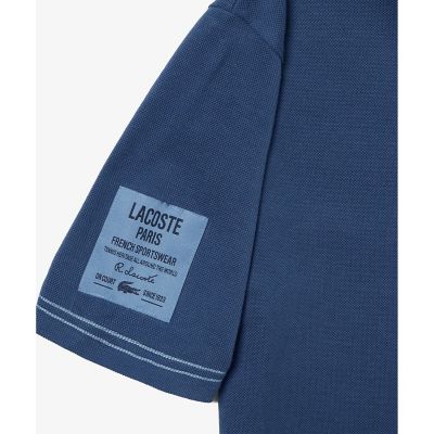スリーブネームパッチ鹿の子地Ｔシャツ