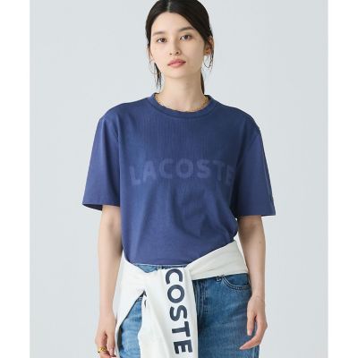 グラデーション ステンシルブランドネームロゴTシャツ | LACOSTE
