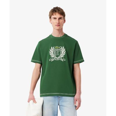 ハンドステッチ風フレンチグラフィックＴシャツ