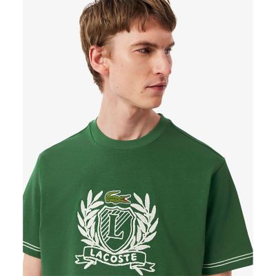 ハンドステッチ風フレンチグラフィックＴシャツ
