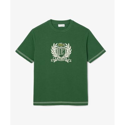 ハンドステッチ風フレンチグラフィックＴシャツ