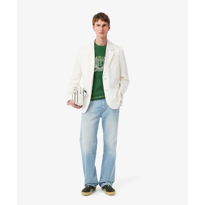ハンドステッチ風フレンチグラフィックＴシャツ
