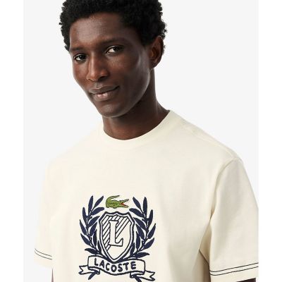 ハンドステッチ風フレンチグラフィックＴシャツ