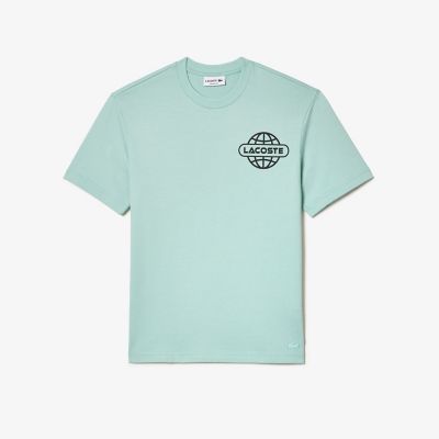 ＜LACOSTE＞グラデーションネームロゴバックプリントＴシャツ