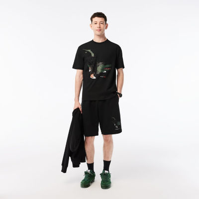 Ｌａｃｏｓｔｅ ｘ Ｎｅｔｆｌｉｘ』 アレンジワニロゴＴシャツ の通販