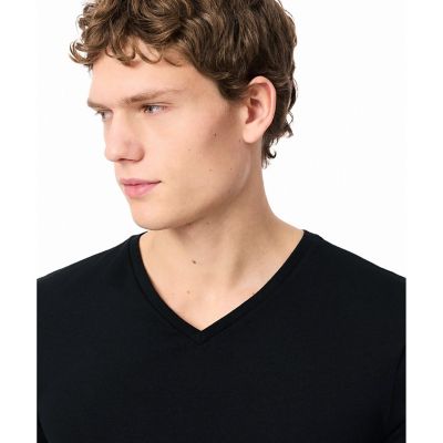 ３枚セット　スリムフィット　エッセンシャル　ラウンジＶネック半袖Ｔシャツ　／　３パックＴシャツ