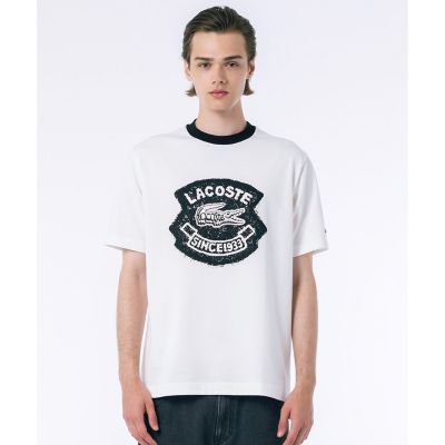 ＜LACOSTE＞ヴィンテージプリントリンガーＴシャツ