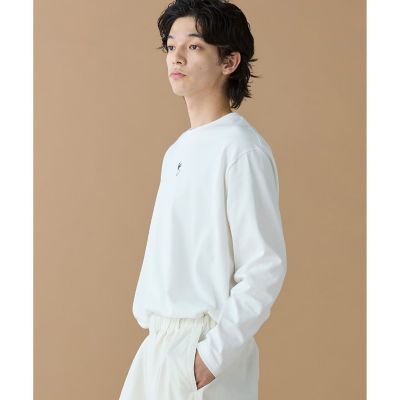 オーバーサイズ PARISロゴ ヘビーウェイト 長袖Tシャツ