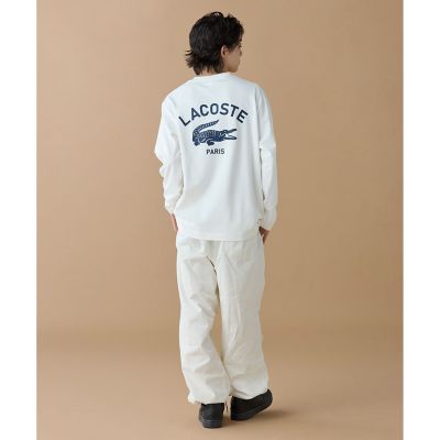 オーバーサイズ PARISロゴ ヘビーウェイト 長袖Tシャツ ／ ロン