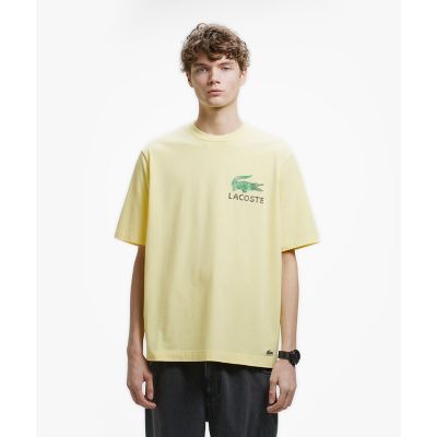 ヴィンテージ ロゴプリント ルーズフィットTシャツ | LACOSTE