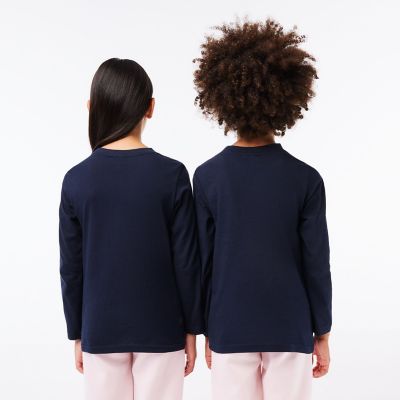 ＪＵＮＩＯＲベーシックワニロゴパッチ長袖Ｔシャツ