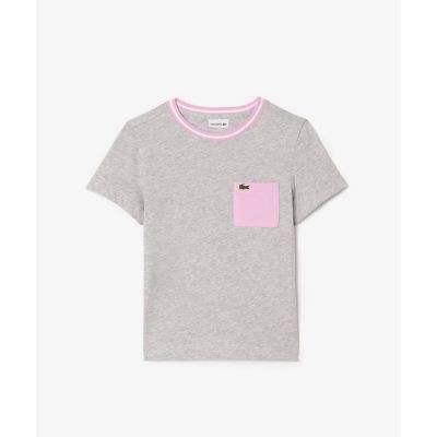 ＜LACOSTE＞配色ポケットＫＩＤＳ　Ｔシャツ