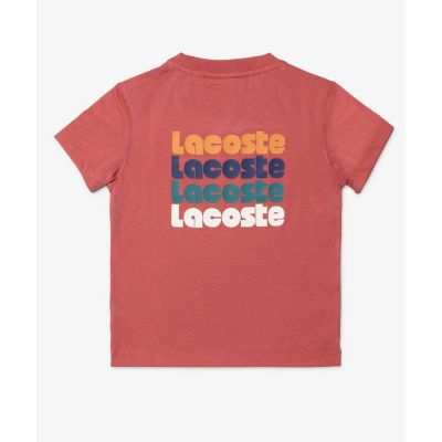 ポップフォントロゴネームバックプリントＴシャツ