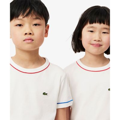 クレイジーカラーパイピングキッズＴシャツ