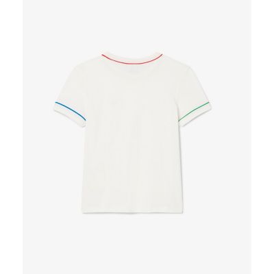 クレイジーカラーパイピングキッズＴシャツ
