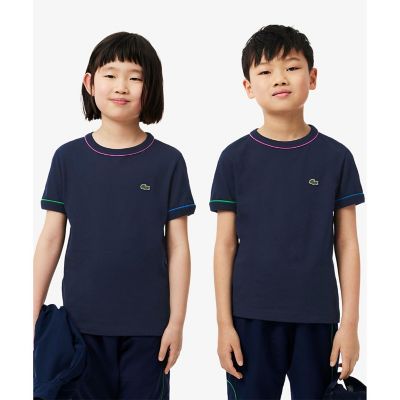 クレイジーカラーパイピングキッズＴシャツ