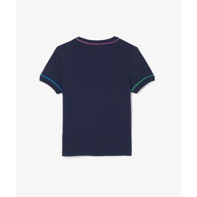 クレイジーカラーパイピングキッズＴシャツ