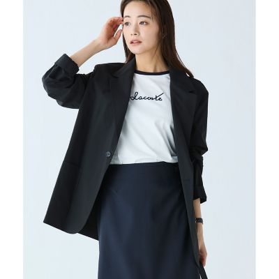 LACOSTE/ラコステ 撥水 ストレッチタフタ テクニカルテーラードジャケット