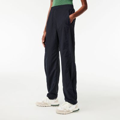 ＜LACOSTE＞ライトウェイトワイドストレートパンツ