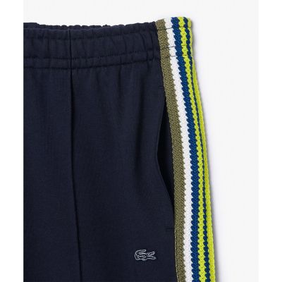 サイドニットテーピングフレアトラックパンツ