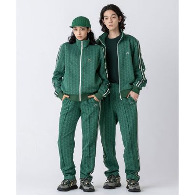 サイドテーピングモノグラムジャカードトラックパンツ | LACOSTE