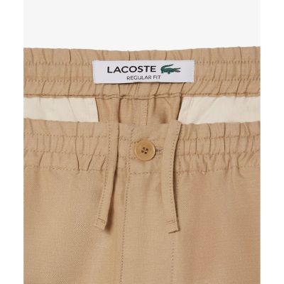 リネンレーヨンイージーチノパンツ