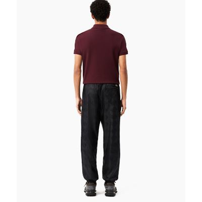 さとみページ〖LACOSTE〗 モノグラムジャカードトラックパンツ サイドテーピングモノグラムジャカードトラックパンツ