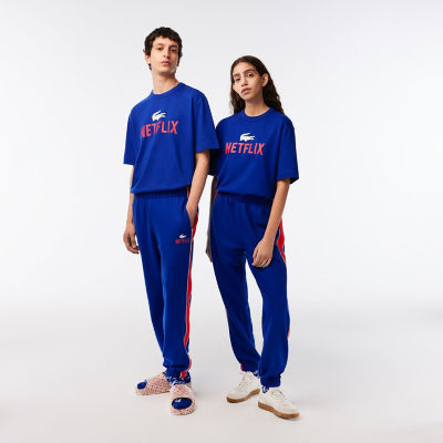 『Ｌａｃｏｓｔｅ ｘ Ｎｅｔｆｌｉｘ』 サイドラインスウェット 