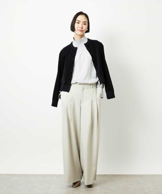 【NEW】ミッシェルクラン（MICHEL ）/ギャザーディテールブラウス ギャザーディテールブラウス | MICHEL KLEIN (Women)/ミッシェルクラン