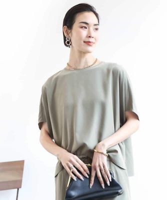 ＜MICHEL KLEIN (Women)＞［セットアップ対応］オーバーＴブラウス