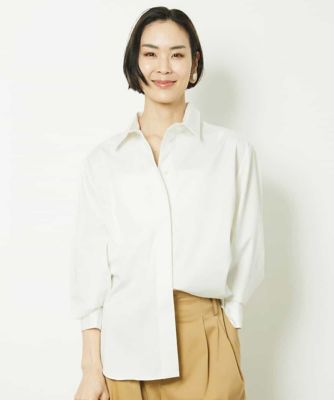 MICHEL  / ミッシェルクラン リラクシーワイドシルエットシャツ リラクシーワイドシルエットシャツ | MICHEL KLEIN (Women