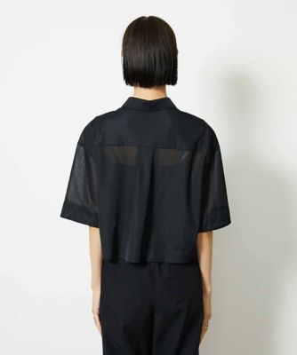 T-MICHAEL ダブルジャケット　ほぼ未使用。 sbj.0005AW24-black x white bone フルジップフリースジャケット