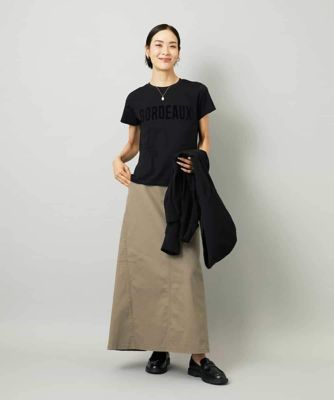 MICHEL KLEIN / ミッシェルクラン シアー裏毛アクセントラメパーカー