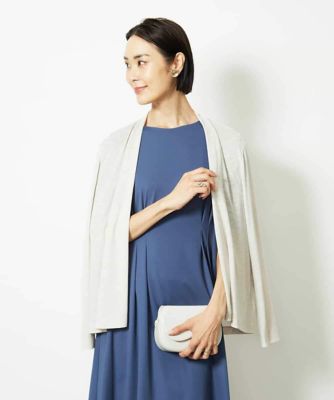 【SALE】MICHEL KLEIN (Women)/ミッシェルクラン [紫外線/冷房対策に]ショートトッパーカーディガン オフホワイト81 トップス【三越伊勢丹/公式】