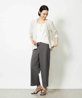 紫外線／冷房対策に］ショートトッパーカーディガン | MICHEL KLEIN