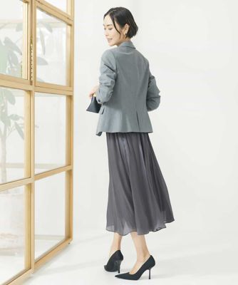 ストレッチテーラードジャケット（セットアップ対応／３サイズあり）
